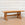 1940s French Solid Oak Trestle Dining Table with Slab Top