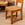 Set of Twelve 1950s Belgian Oak and Rush Dining Chairs with Acorn finials
