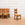 Set of Twelve 1950s Belgian Oak and Rush Dining Chairs with Acorn finials