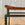 Textured Cube Stool with Floating Striped Leather Seat