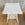 Victorian White Painted Turned Leg Side Table