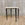 Monaco Style 15″ Square Stool or Side Table Blackened Finish