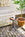 Tent Drink Table, round top