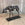 Pair of Hand Forged Iron Dog Sculptures