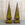 Pair of Faux Malachite Painted Obelisks