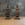 Pair of Renaissance Revival Brownstone Obelisk Form Finials Circa 1860