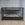 Industrial Two-Tiered Console in Steel with Vintage Leather Inserts