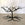 In Stock Hand Forged 42" Tree Table in Blackened Finish, Base Only