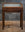 Vintage Oak Vitrine with Slanted Front